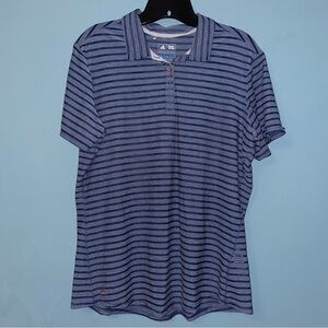 Adidas Climacool Ventilation Stripe Short Sleeve Polo Shirt Size XL